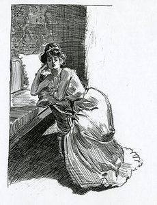 A Gibson Girl by Charles Dana Gibson